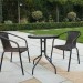 Комплект плетеной мебели AFINA из иск. ротанга Асоль-LR02 LRC-02/LRT-02-D60 Dark Brown купить в Пятигорске