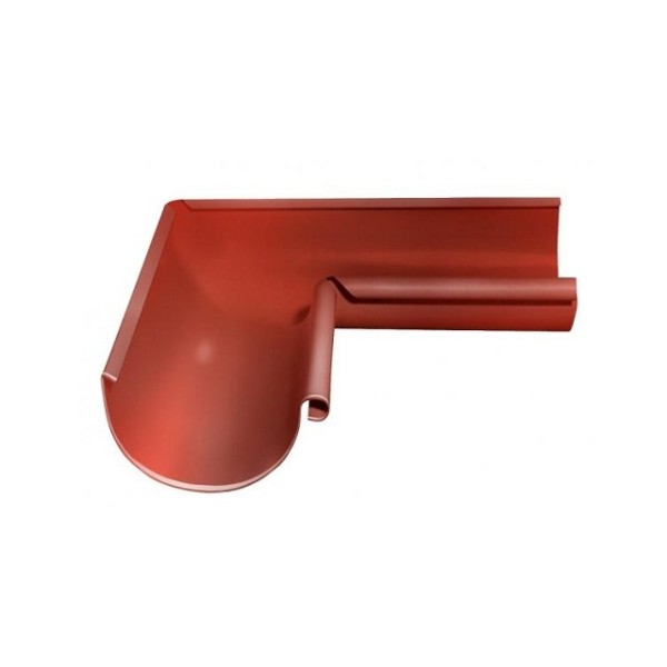 Водосток Grand Line 125x90 – Угол внутренний 90° RAL 8004 купить в Пятигорске