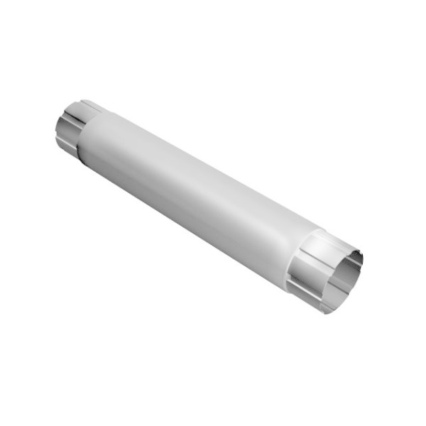 Водосток Grand Line 125x90 – Труба водосточная 1м RAL 9003 купить в Пятигорске