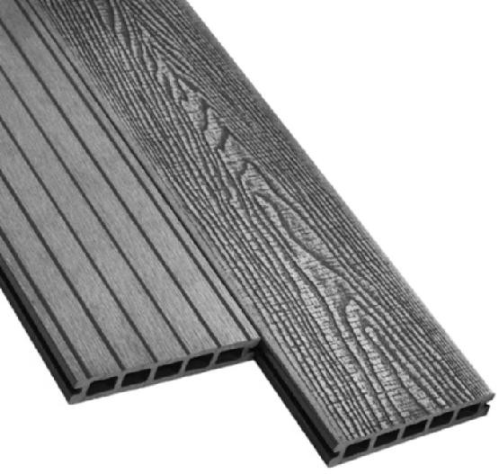 Террасная доска ДПК Deckart Аntique Графит купить в Пятигорске