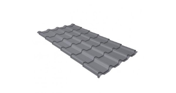 Металлочерепица камея 0,5 Satin RAL 7004 сигнальный серый купить в Пятигорске