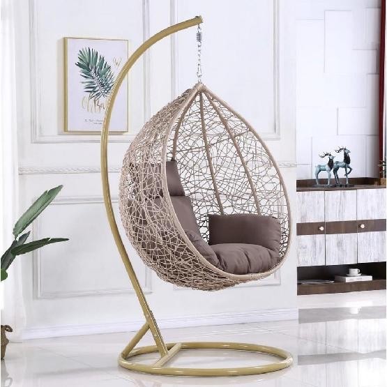 Кресло Подвесное из искусственного ротанга AFM-169A-LB Beige купить в Пятигорске
