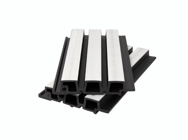 Фасадная панель брусковая двухцветная co-extrusion, white купить в Пятигорске