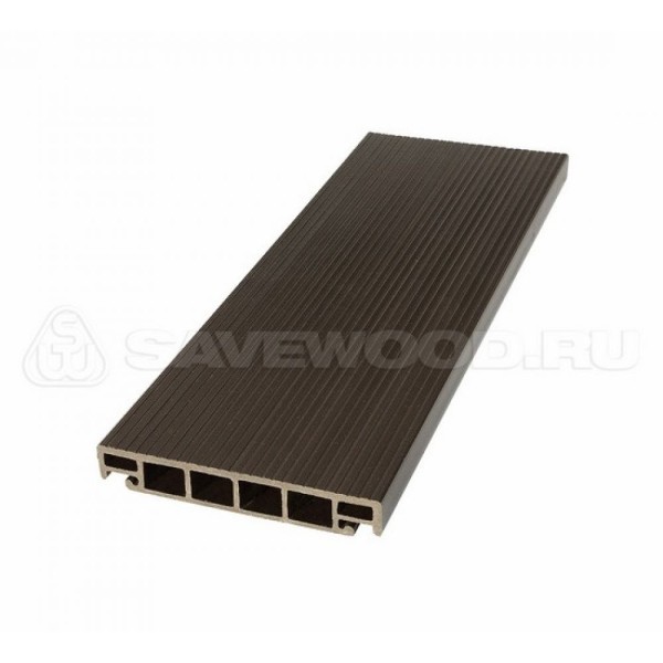 Террасная доска из ДПК SW-Salix «SaveWood» темно-коричневый купить в Пятигорске