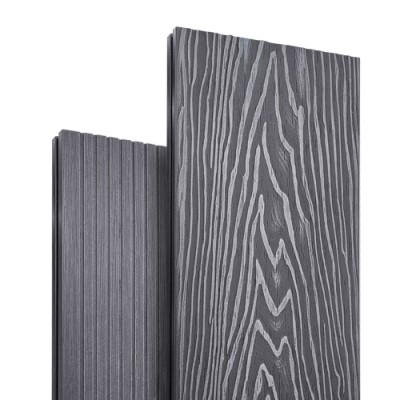 Террасная доска Latitudo Solid 150х21 Серый (Полнотелая)