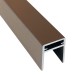 П-профиль Алюминиевый EasyDecking 35x25 Венге купить в Пятигорске