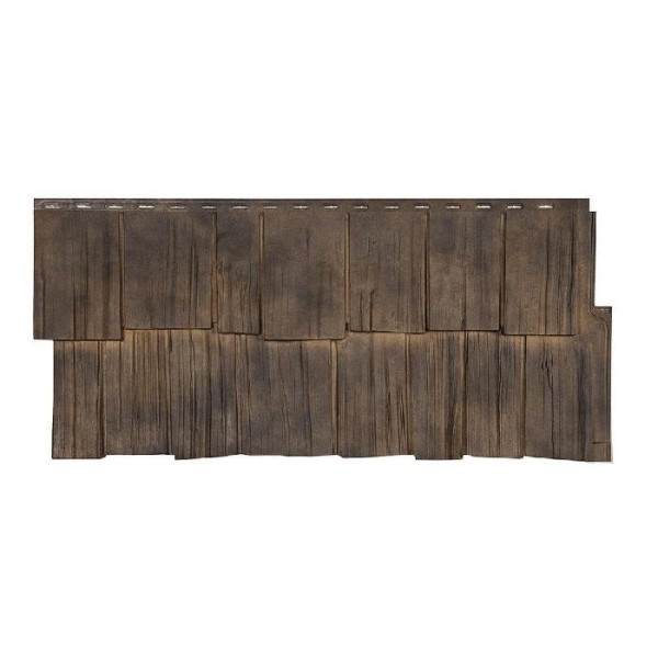 Фасадная панель T-Сайдинг- Щепа Дуб ЭКО-2 Орех купить в Пятигорске