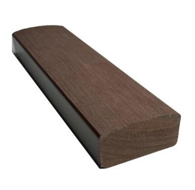 Лавочный брус Ecodecking Некст полнотелый брашированный 70х35 шоколад купить в Пятигорске
