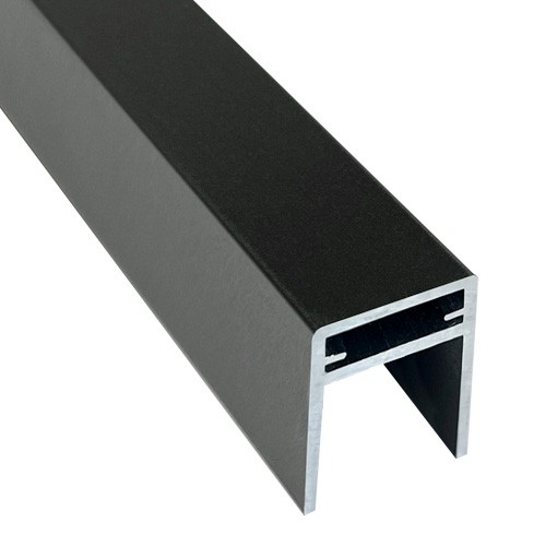 П-профиль Алюминиевый EasyDecking 35x25 Черное дерево купить в Пятигорске