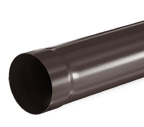 Водосток Aquasistem, система 150/100 - Труба водосточная 3.00м RR 32 Тёмно Коричневый купить в Пятигорске