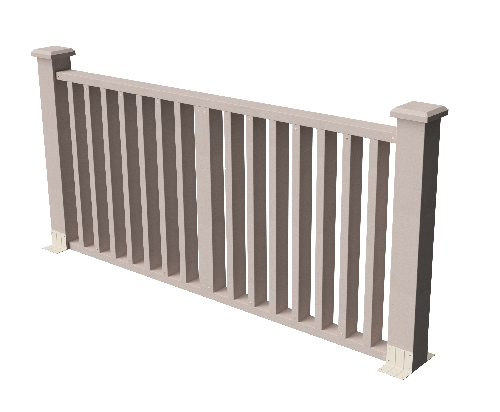 Ограждения декоративное ДПК GRINDERDECO  Риальто выбеленый дуб купить в Пятигорске