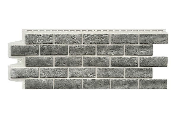 Фасадная панель Grand Line Состаренный кирпич Элит гранит, ШОВ белый купить в Пятигорске