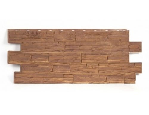 Фасадная панель T-Сайдинг-Альпийская сказка ЭКО-2 Орех купить в Пятигорске