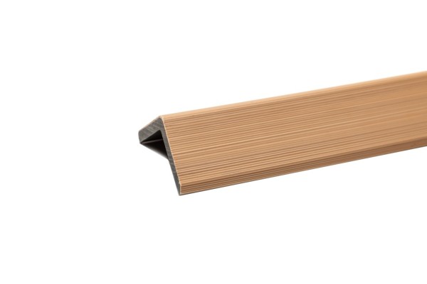 Уголок торцевой Ecodecking Скай коэкструзия 45х45х3000 Бук купить в Пятигорске