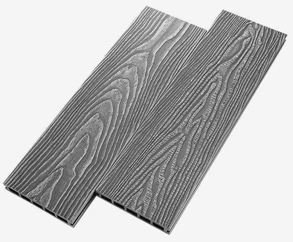 Террасная доска из ДПК RusDecking Unodeck Vintage - Серый купить в Пятигорске