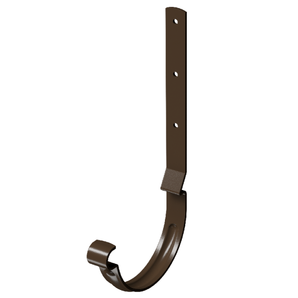 Карнизный крюк длинный D125 Döcke STAL PREMIUM Каштан, (RAL 8017) купить в Пятигорске