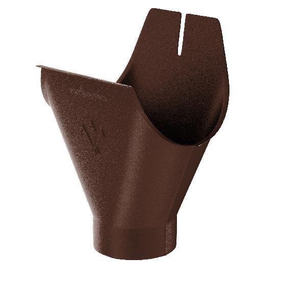 Водосток Aquasistem, Система 150/100 - Воронка желоба RAL 8017 Коричневый matt купить в Пятигорске