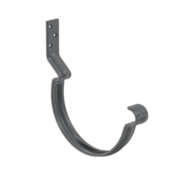 Водосток Aquasistem, система 125x90 - Крюк крепления желоба короткий RR 23 Маренго купить в Пятигорске